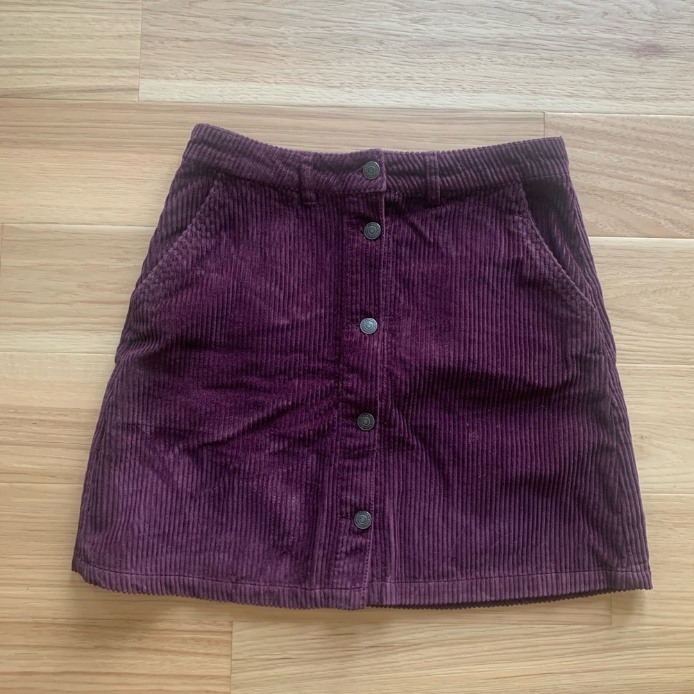 Vero Moda mini corduroy skirt